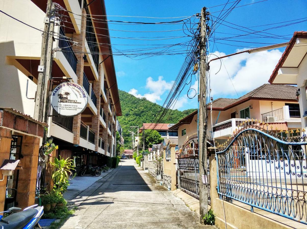 Waree'S Guesthouse Bãi biển Kata Ngoại thất bức ảnh